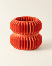 Accordion Waist Planter – three-quarter studio view
