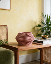 Angular Bud Planter – styled on a console