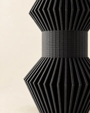 Angular Fin Vase – close-up of the printed texture