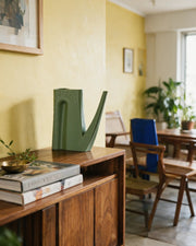Angular Watering Can – styled on a console