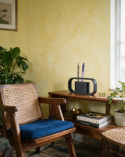 Arch Desk Holder – styled on a console