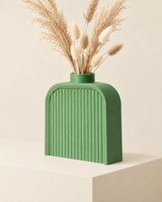Arch Slab Vase – styled in use