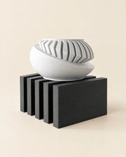 Bar Rest Display Stand – three-quarter studio view