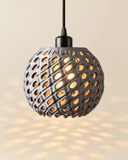 Bead Orb Pendant Light – styled in use