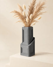 Block Form Vase – styled in use