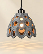 Bloom Cell Pendant Light – styled in use