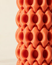 Bubble Column Vase – close-up of the printed texture