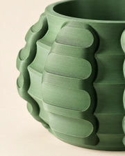 Bubble Row Planter – close-up of the printed texture