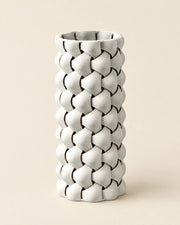 Bubble Stack Vase – three-quarter studio view
