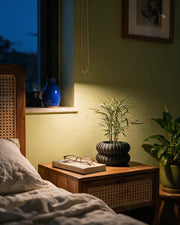 Bubble Tier Planter – at night on a bedside table