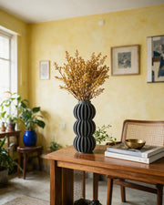 Bubble Tower Vase – styled on a console