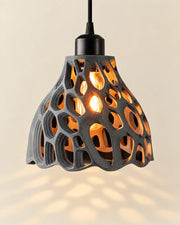 Cell Bell Pendant Light – styled in use