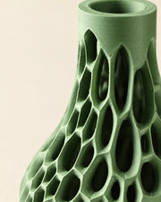 Cell Bulb Vase – close-up of the printed texture