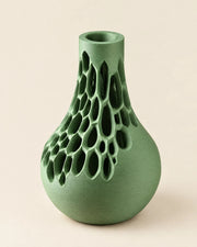 Cell Bulb Vase – three-quarter studio view