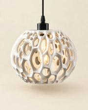 Cell Cluster Pendant Light – three-quarter studio view