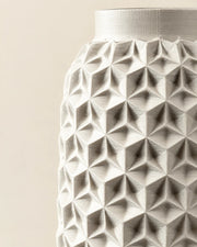 Cell Lattice Vase – close-up of the printed texture