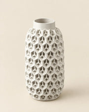 Cell Lattice Vase – three-quarter studio view
