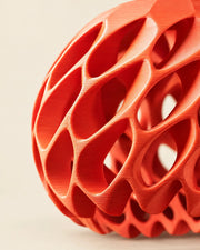 Cell Orb Pendant Light – close-up of the printed texture