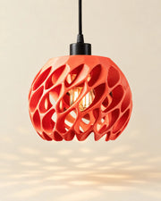 Cell Orb Pendant Light – styled in use