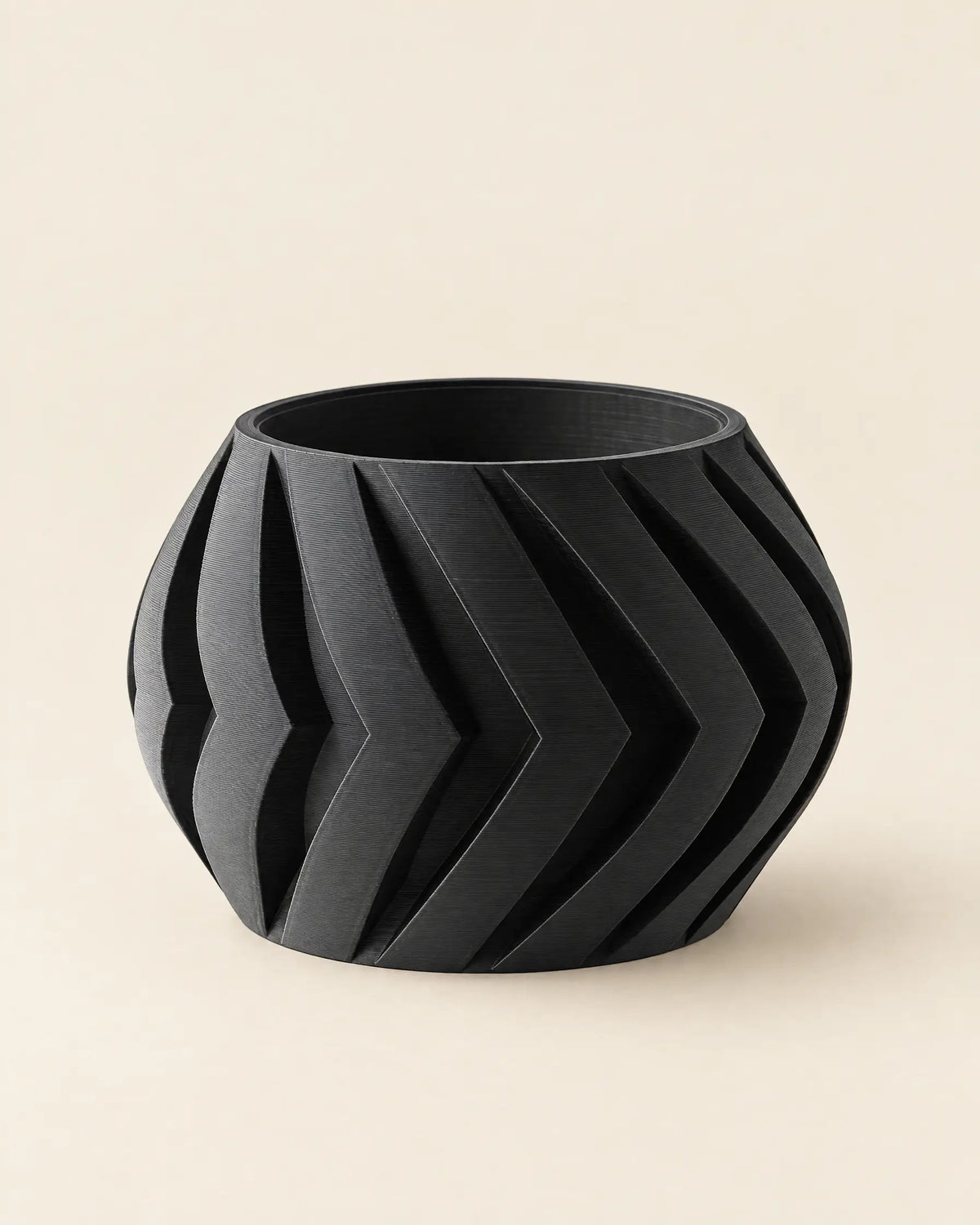 Chevron Bowl Planter