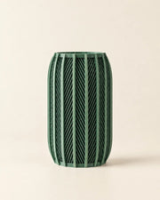 Chevron Fin Vase – front view