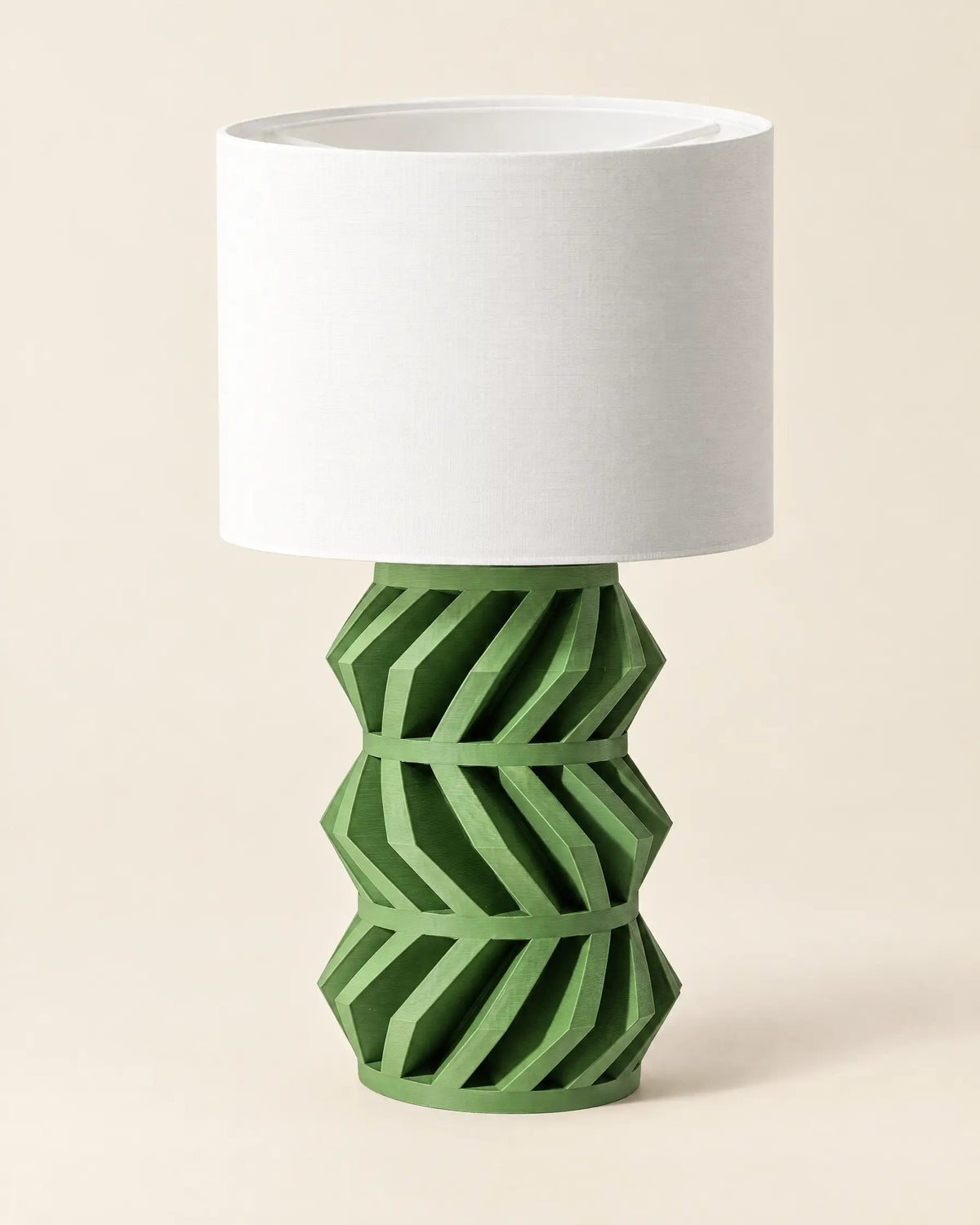 Chevron Lattice Table Lamp