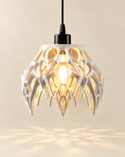 Claw Petal Pendant Light – styled in use