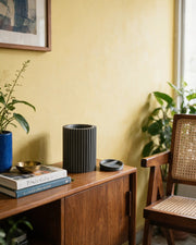 Comb Canister – styled on a console