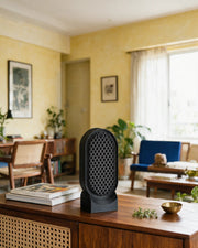 Comb Window Vase – styled on a console
