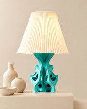 Coral Branch Table Lamp – styled in use
