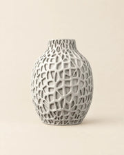 Coral Pore Vase – front view