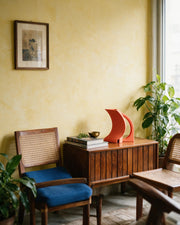 Crescent Watering Can – styled on a console