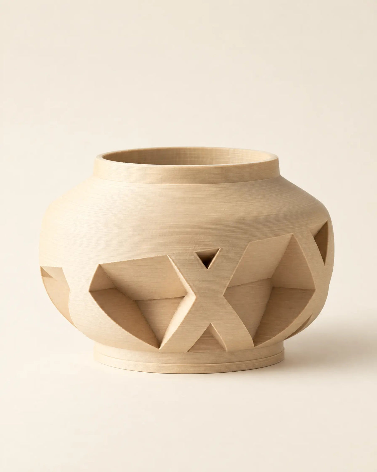 Cross Facet Planter