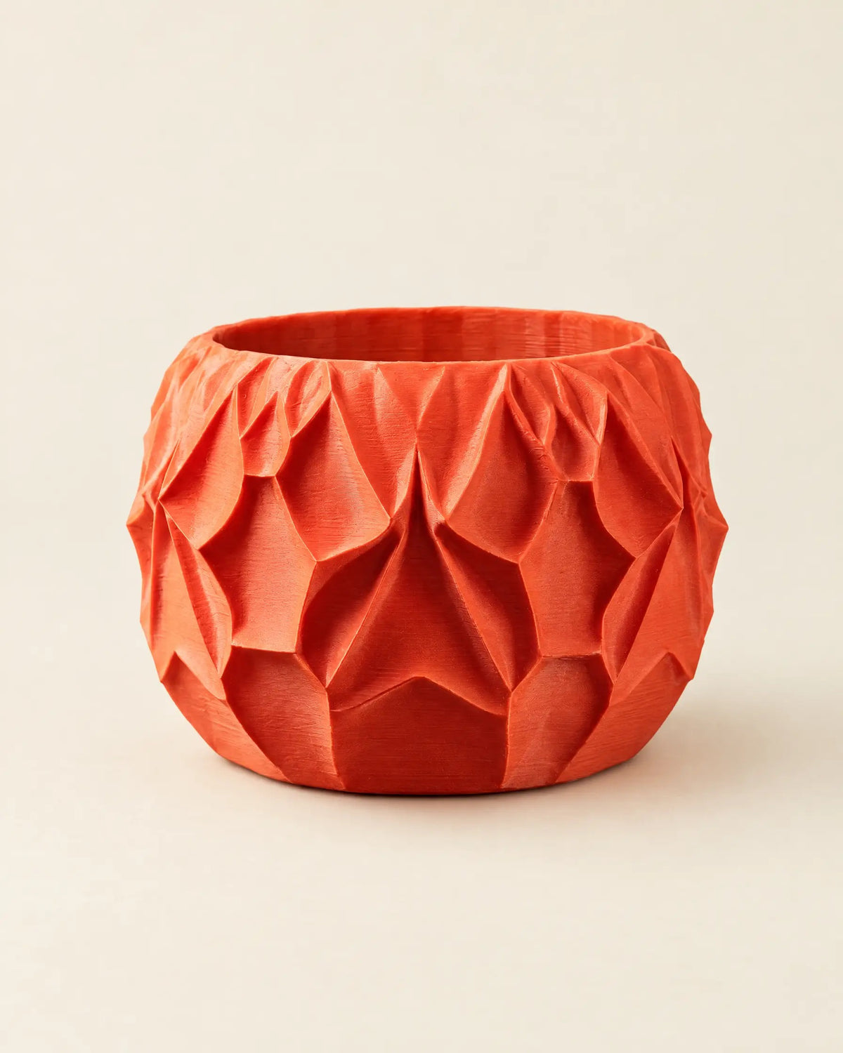 Crumple Facet Planter