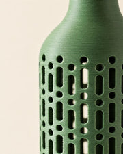 Dash Slot Vase – close-up of the printed texture