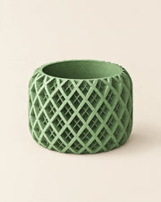 Diamond Basin Planter – three-quarter studio view