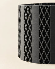 Diamond Net Planter – close-up of the printed texture