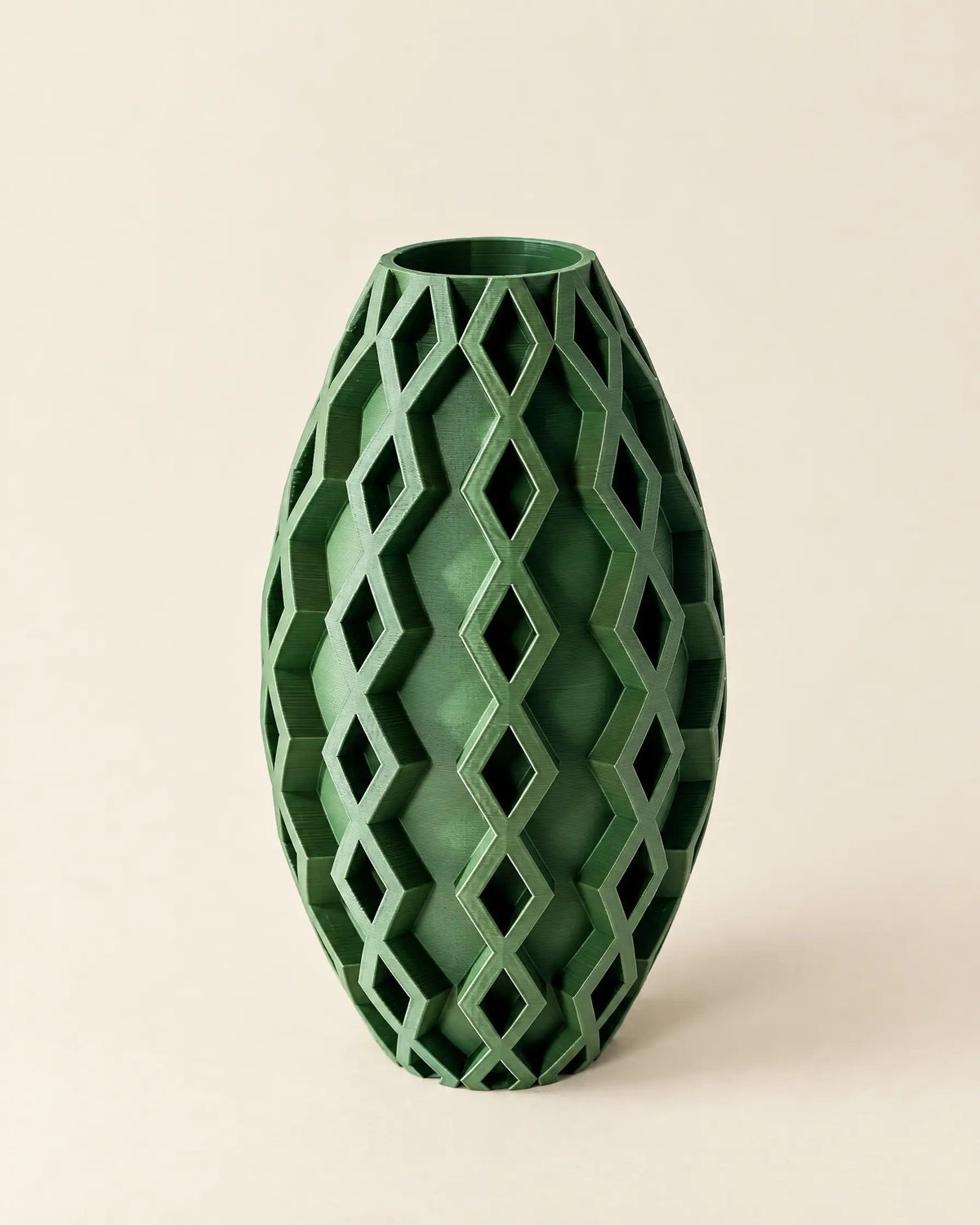 Diamond Oval Vase