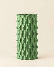 Diamond Quilt Vase – front view