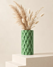 Diamond Relief Vase – styled in use
