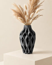 Diamond Tower Vase – styled in use