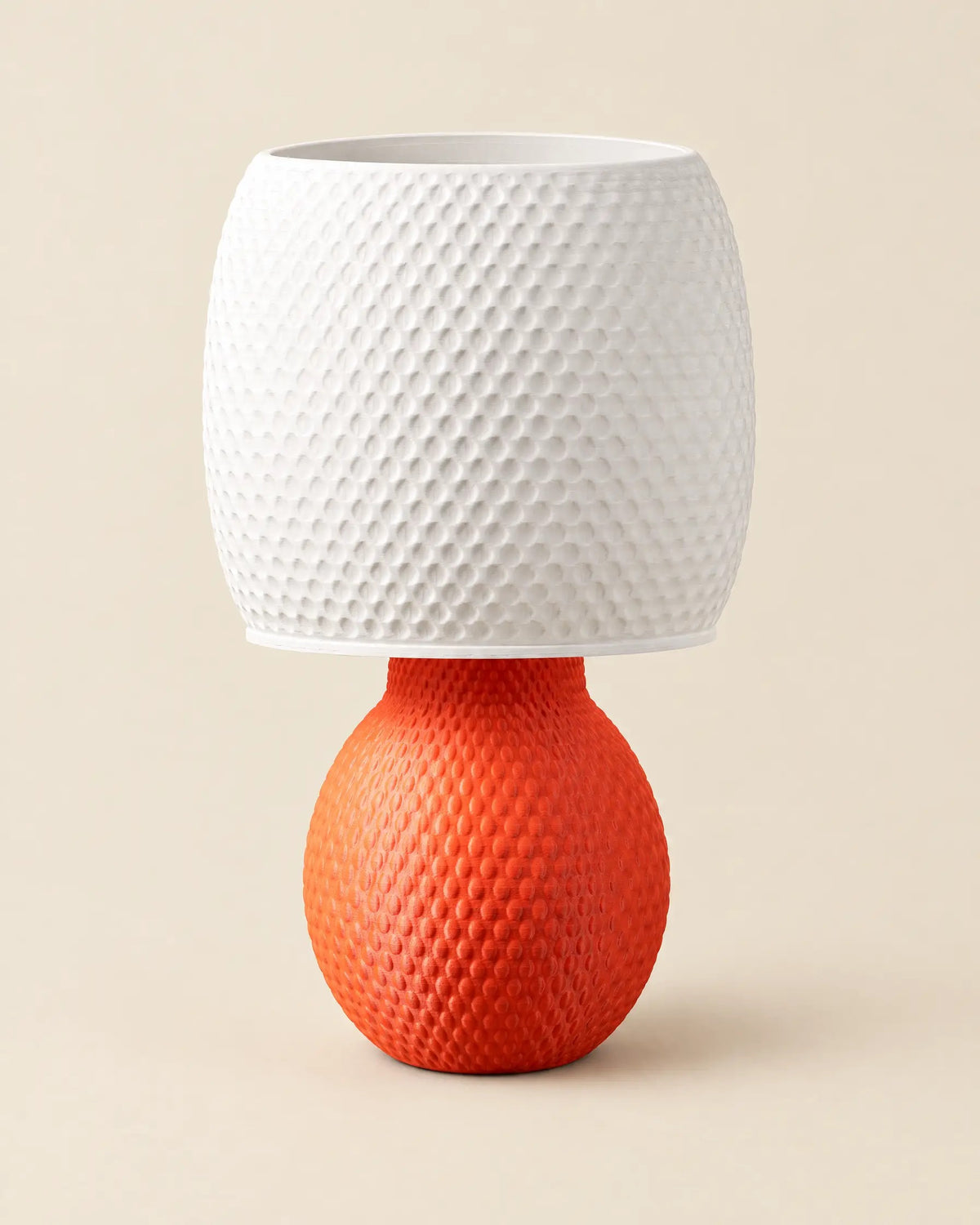 Dimple Drum Table Lamp