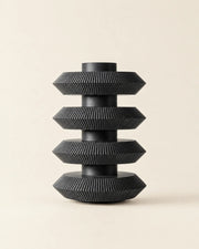 Disc Tier Vase – front view
