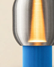 Dome Rib Mini Lamp – close-up of the printed texture