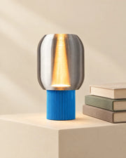 Dome Rib Mini Lamp – styled in use