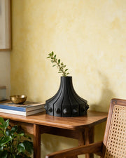 Dome Stud Vase – styled on a console