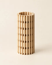 Dot Column Vase – three-quarter studio view