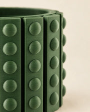 Dot Stud Planter – close-up of the printed texture