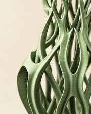Drag Ribbon Vase – close-up of the printed texture