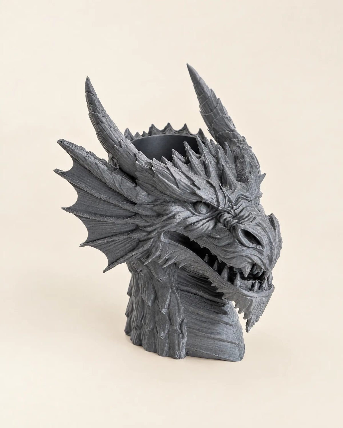 Dragon Bust Planter
